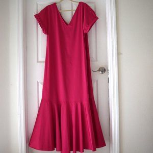 Antonio Melani x Kimberly Whitman Myrna V-Neck Short Sleeve Maxi Dress